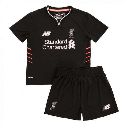Kids Liverpool 2016-17 Away Soccer Shirt With Shorts